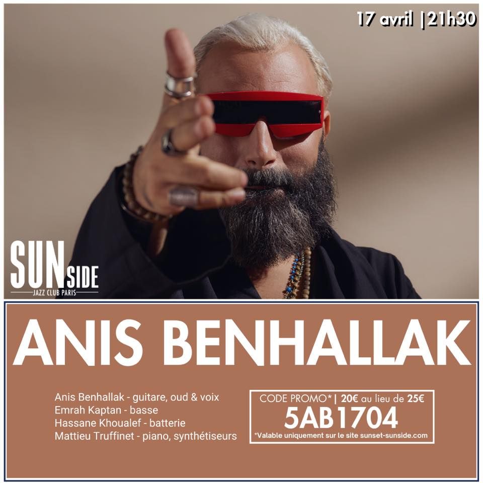 Anis Benhallak au Sunside Jazz Club