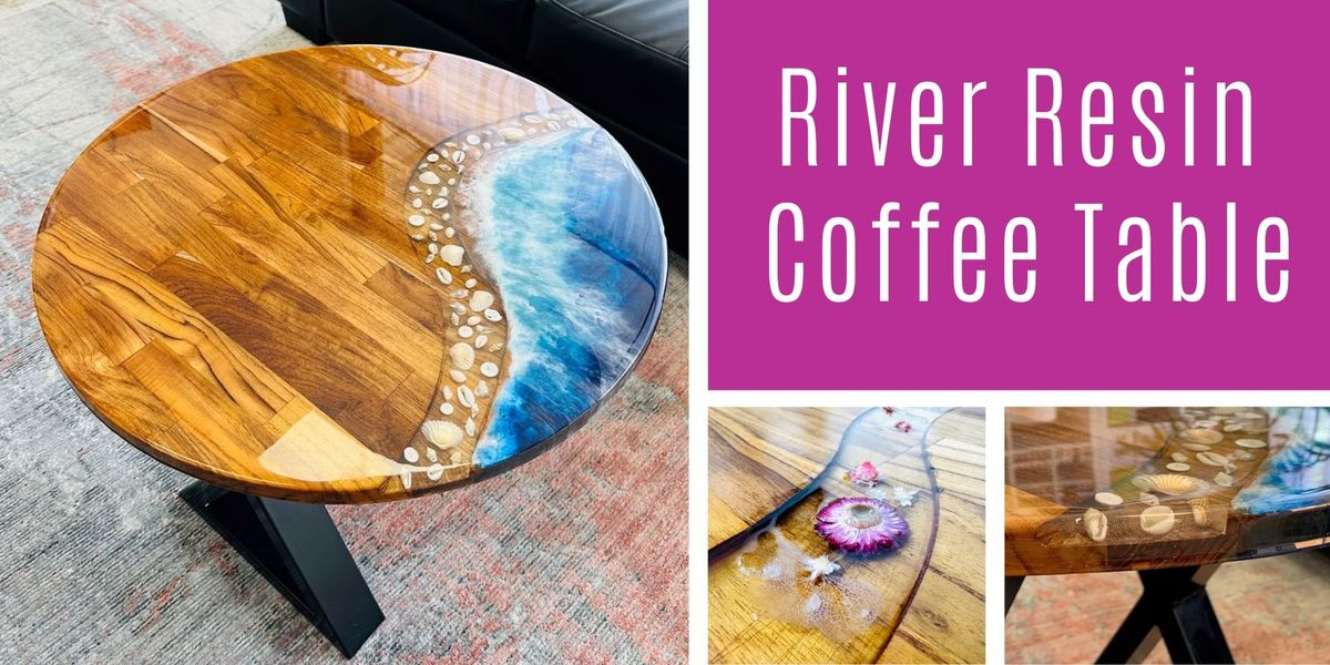 River Resin Coffee Table Workshop