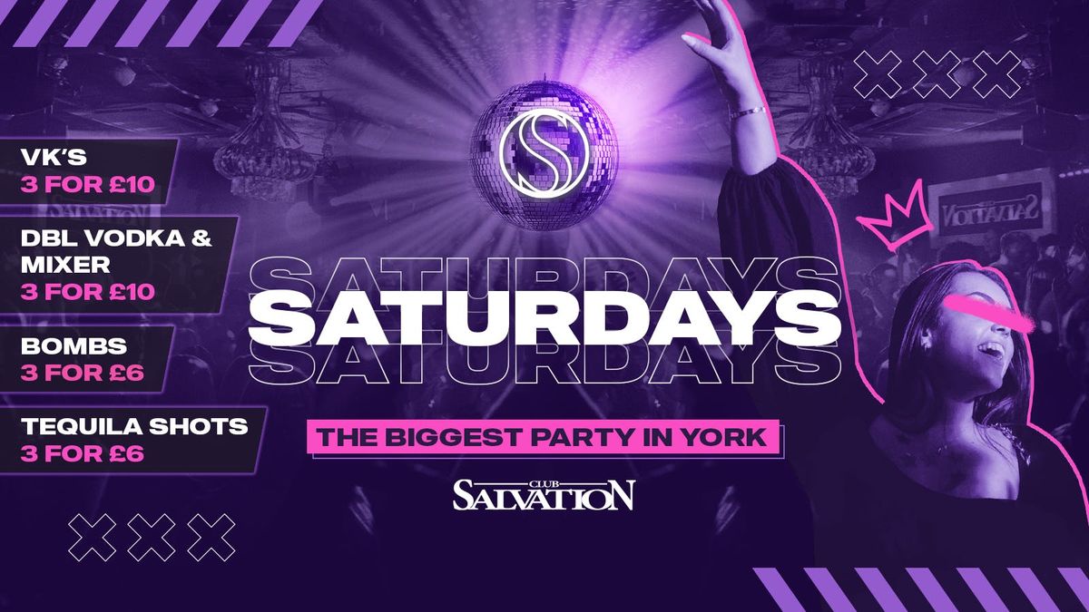 SALVATION SATURDAYS: Easter Bank Holiday Special