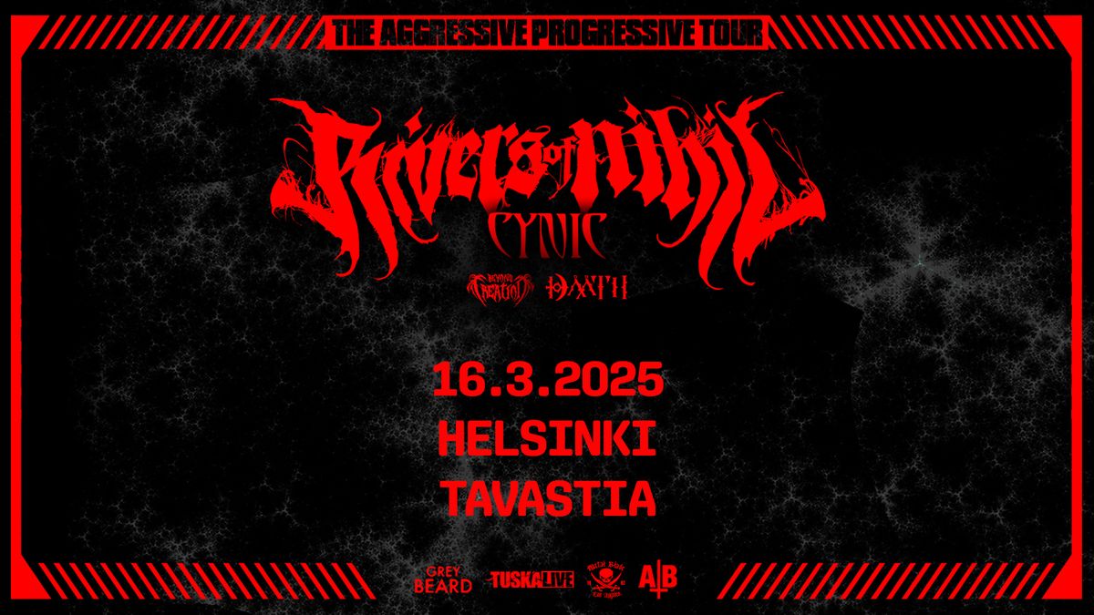 TuskaLive: Rivers of Nihil, 16.3.2025, Helsinki, Tavastia