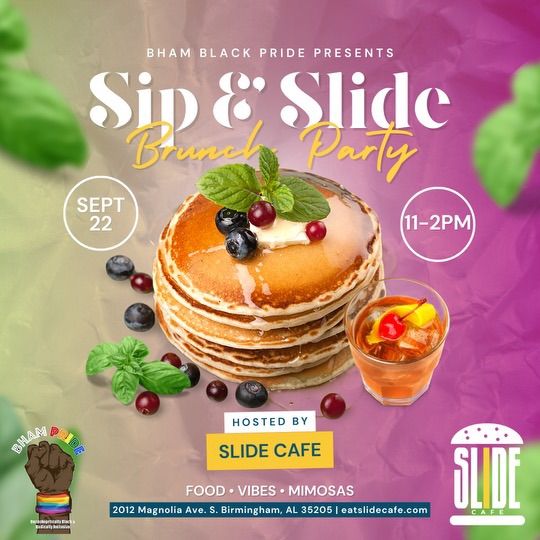 Sip & Slide Brunch Party