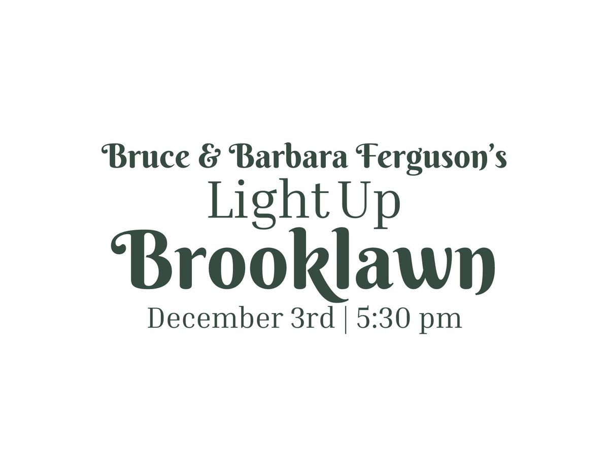 Bruce & Barbara Ferguson's Light Up Brooklawn