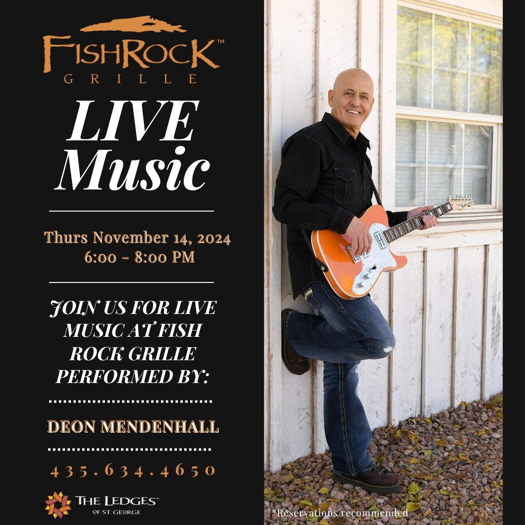 LIVE MUSIC @ FISH ROCK GRILLE