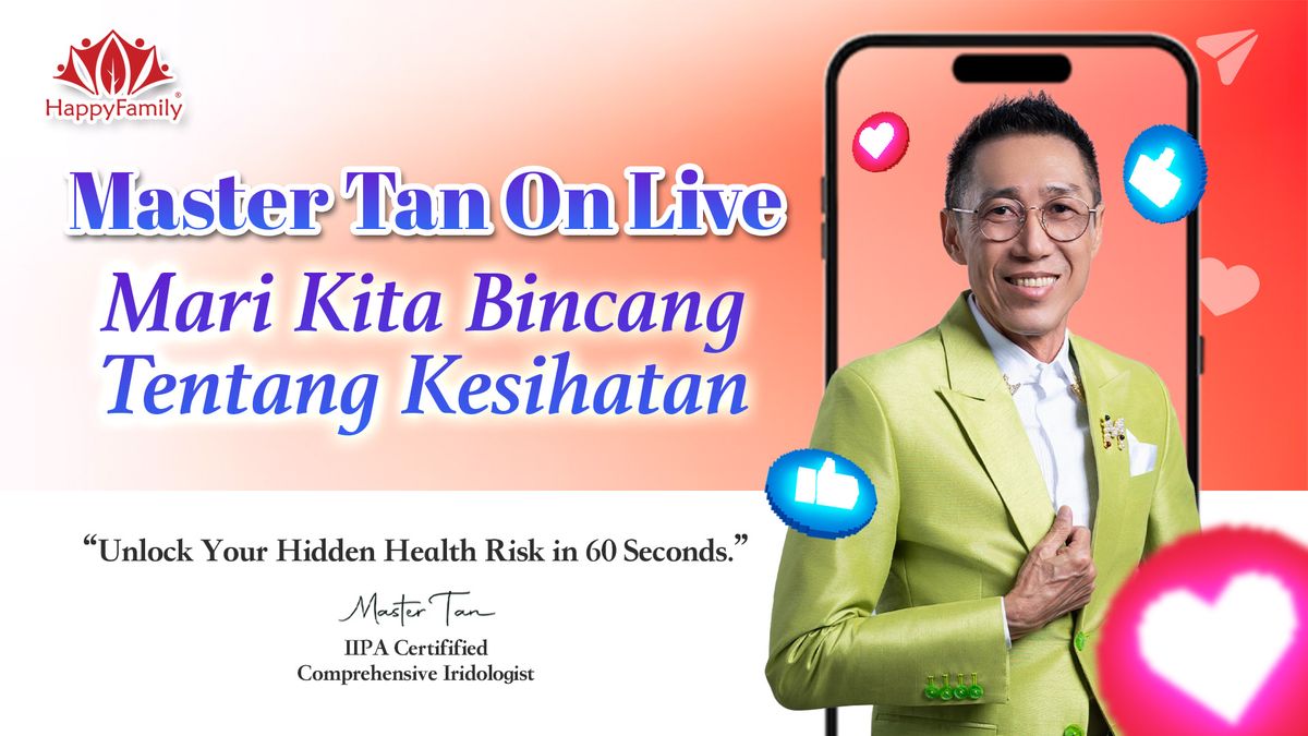 Master Tan Iridologist Live Kongsi Tips Kesihatan