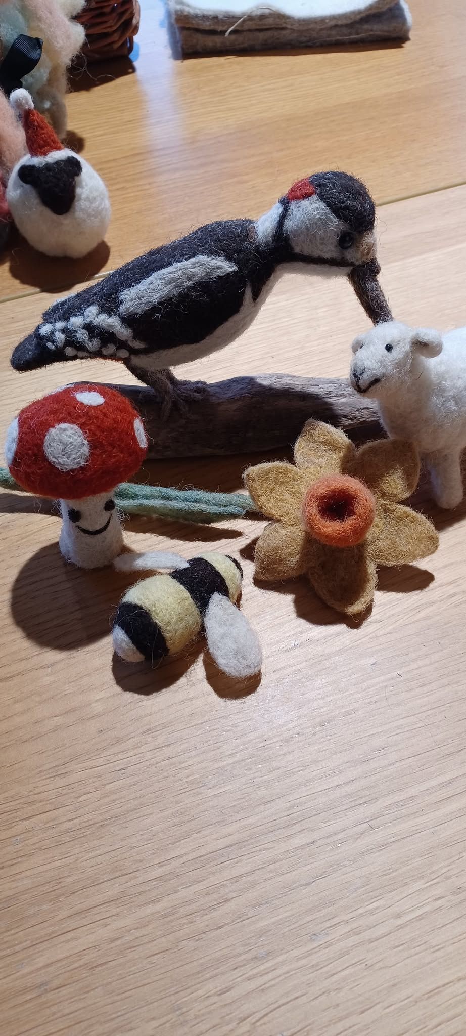 Needle felting class ~ Sheep