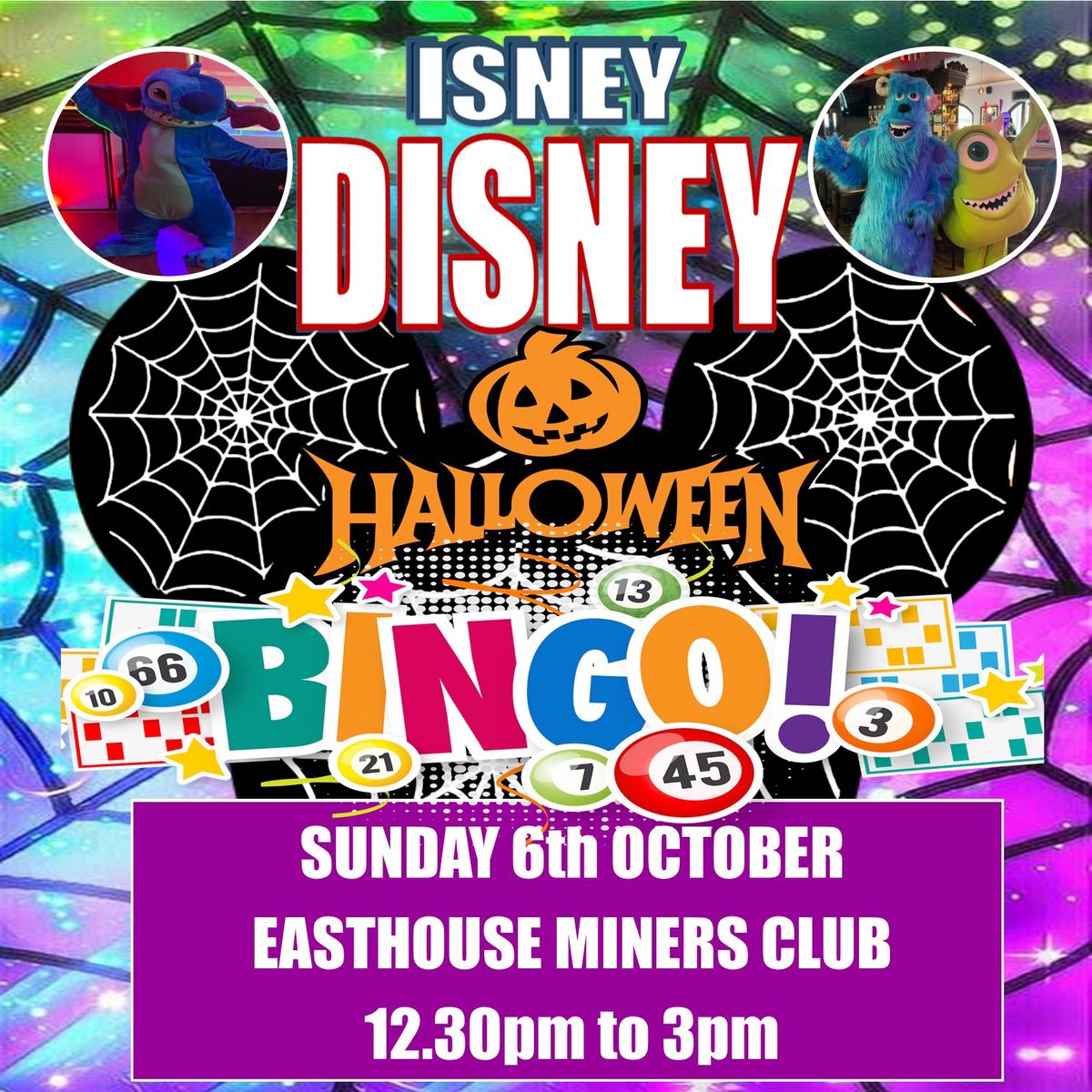 Midlothian - ISNEY DISNEY Halloween Family Bingo