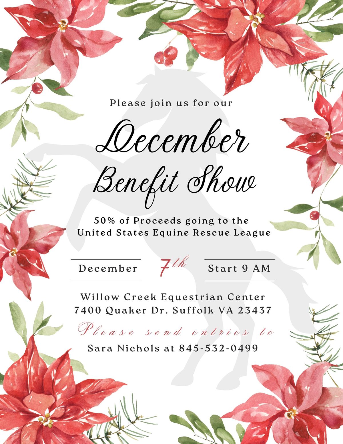 December Benefit Show