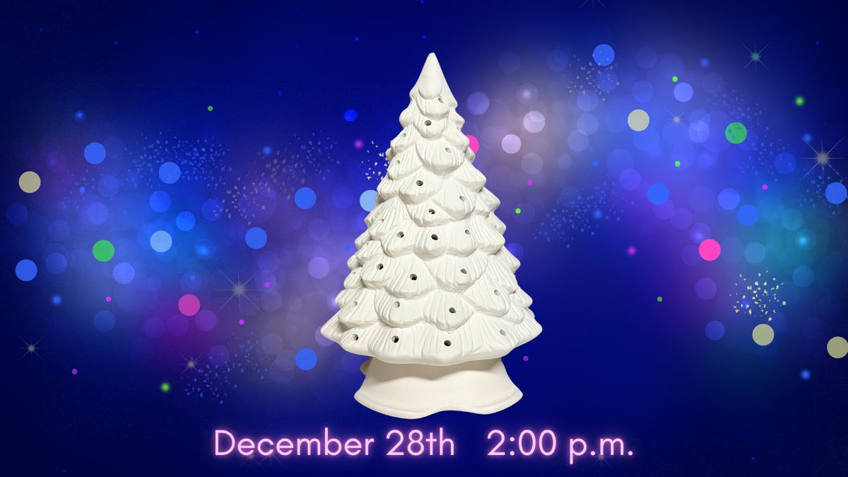 Winter Kids Pop-up Camp: 7" Lighted Tree