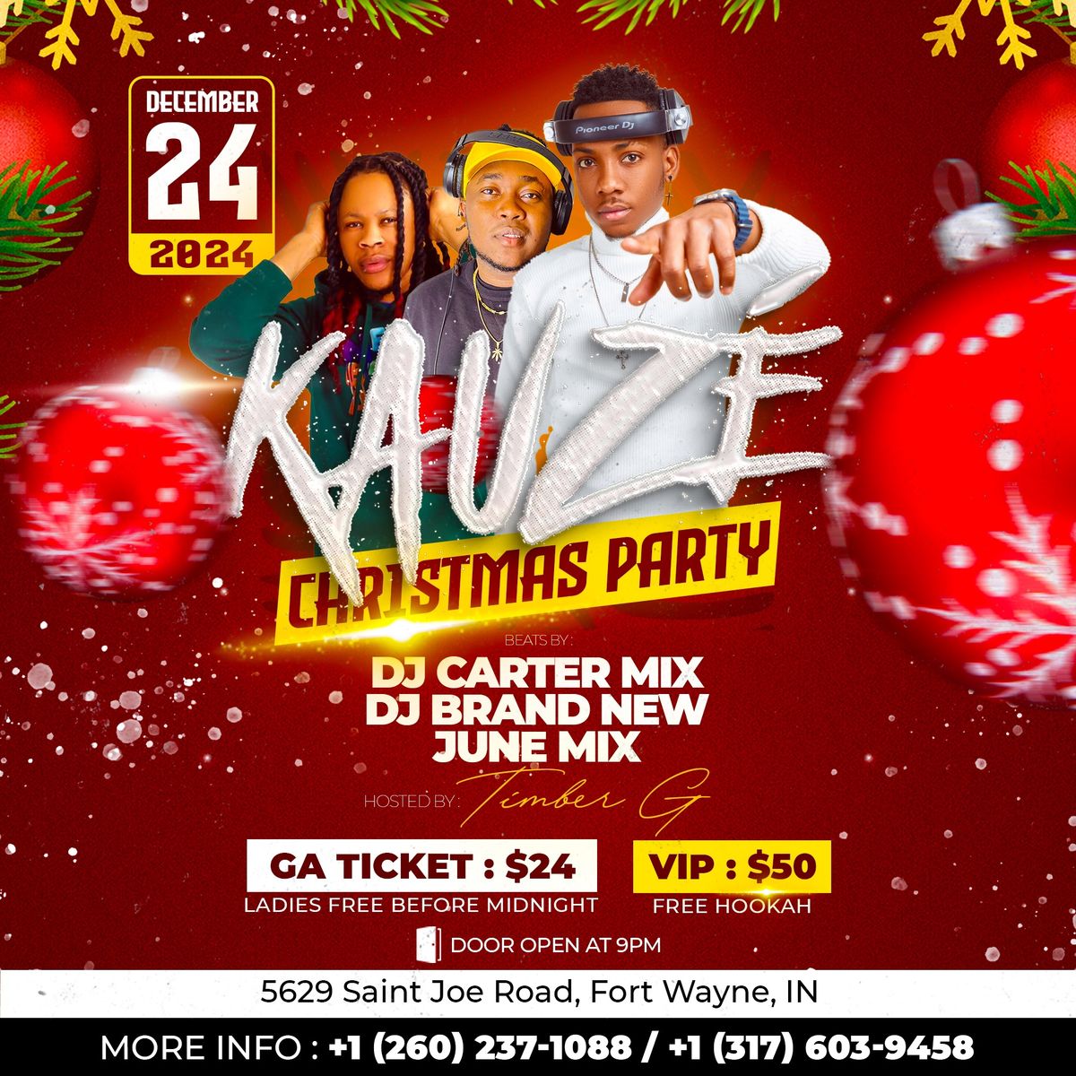 Kauz\u00e9 Christmas Party