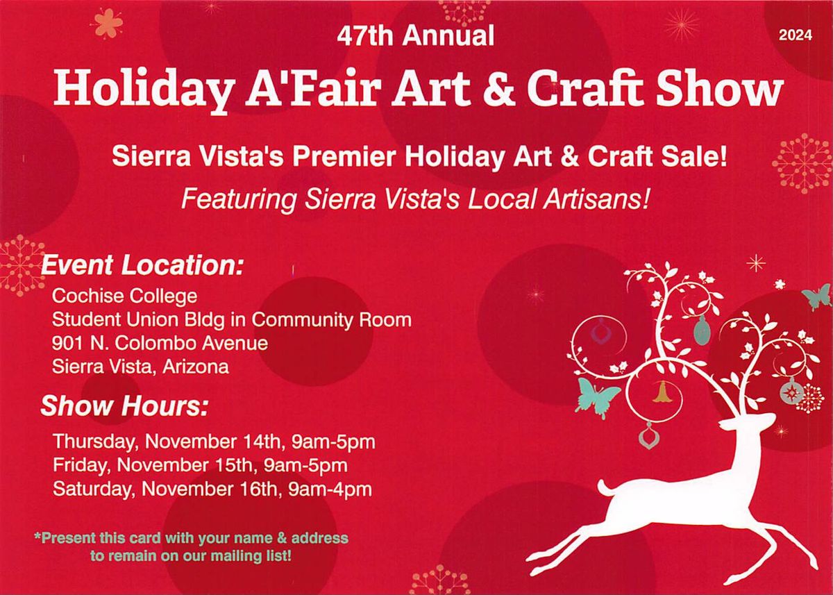 Holiday A'Fair Art and Craft Show