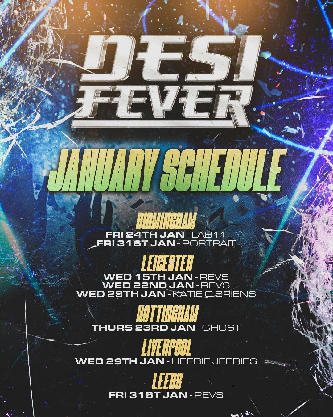 Desi Fever X Desi Room - Leicester Special