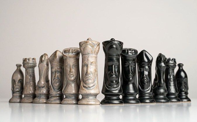 Custom Clay Chess Set with Jessi Tucci