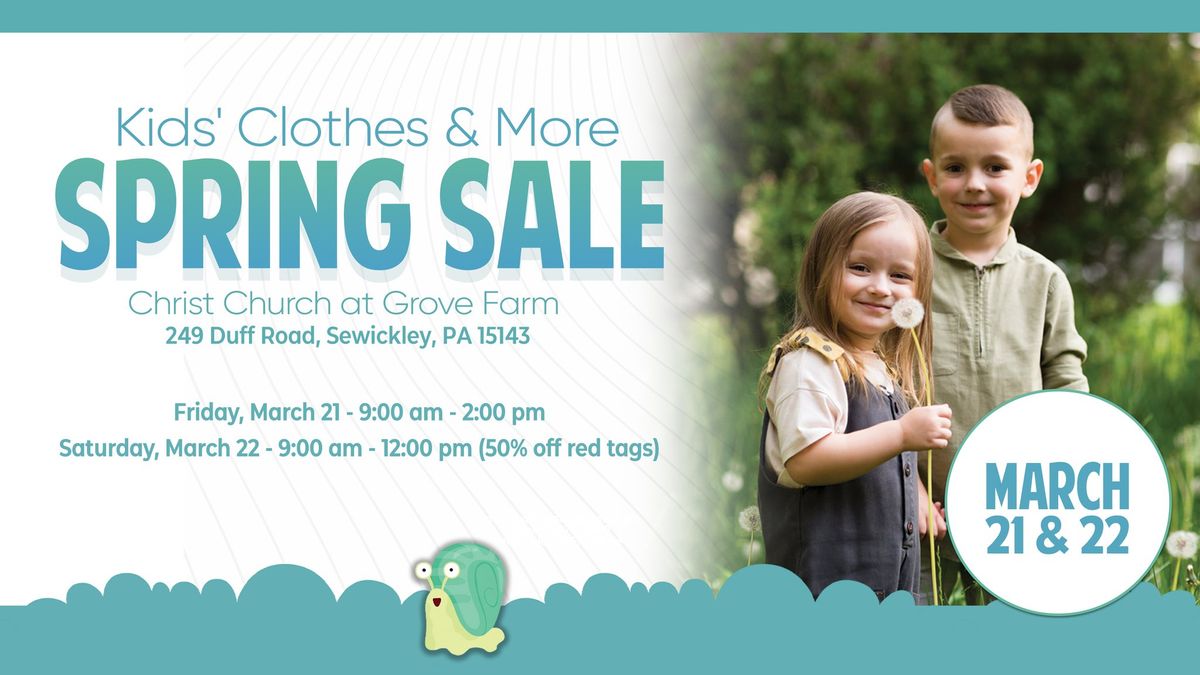 Kids Clothes & More Spring Sale