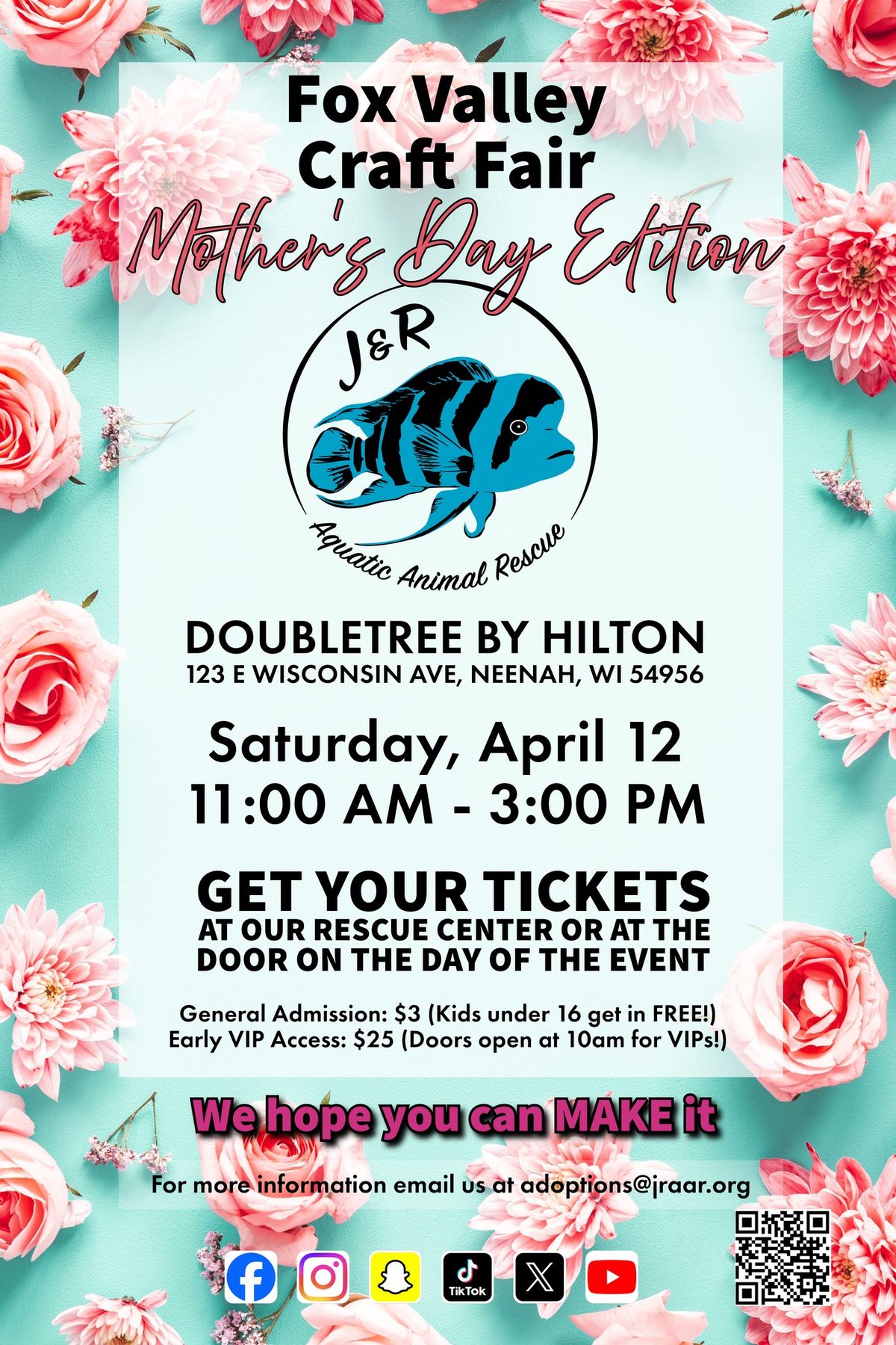 Fox Valley Craft Fair - Mother's Day Edition