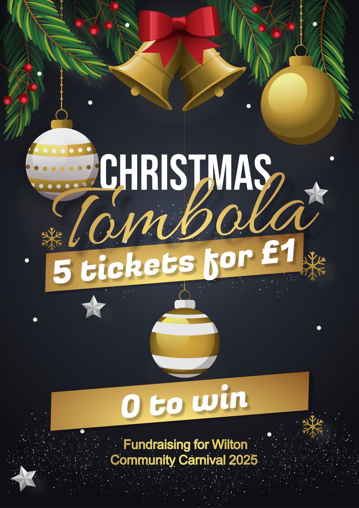 Christmas Tombola at Grammar Christmas Fair