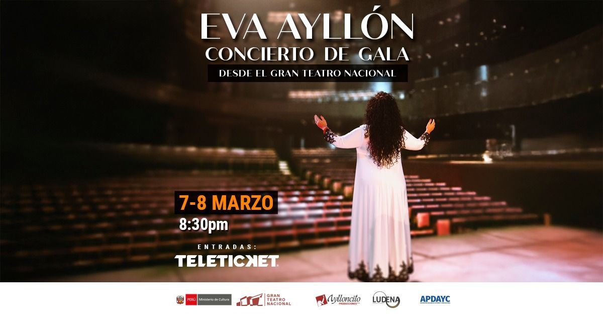 Eva Ayll\u00f3n Concierto de Gala en el Gran Teatro Nacional