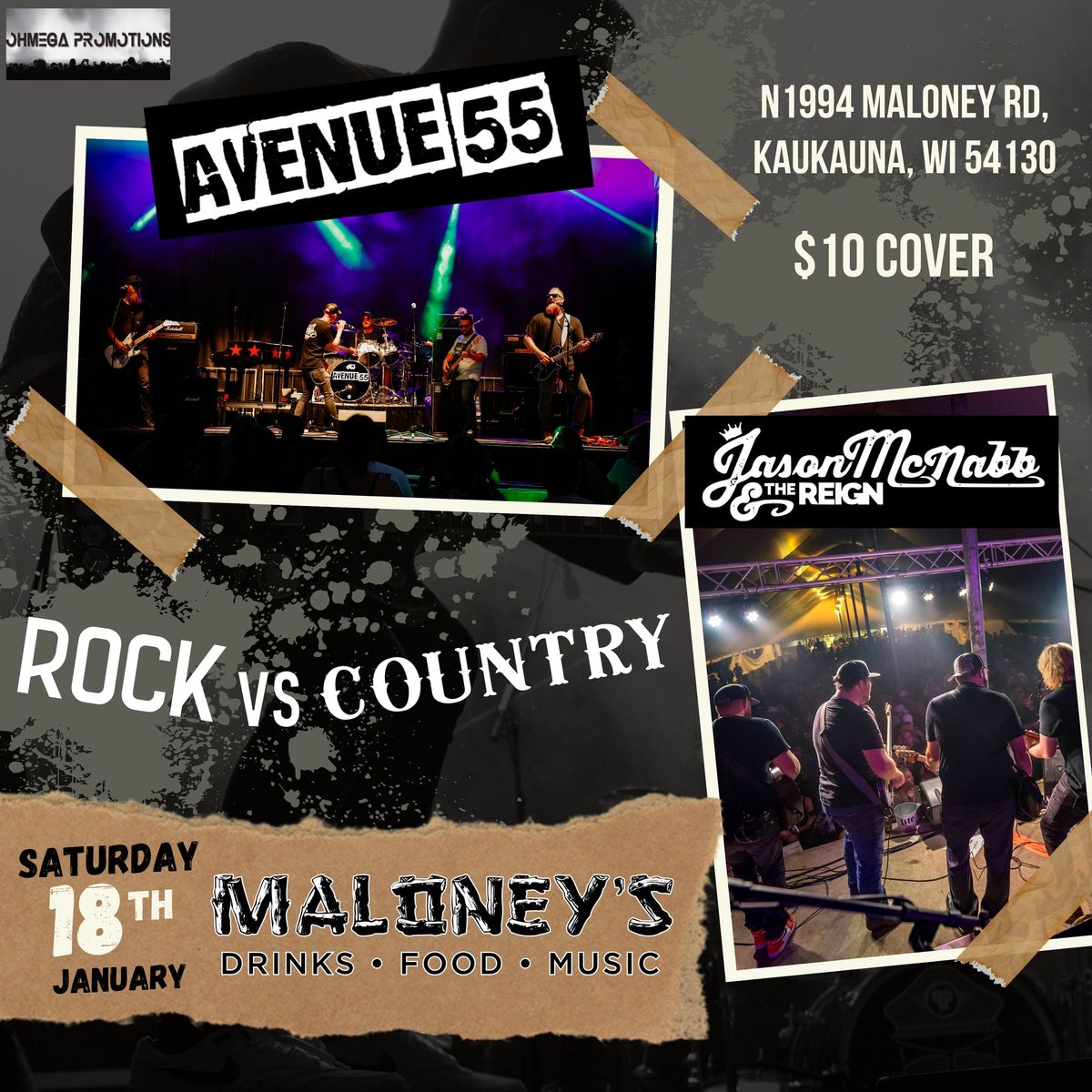 Rock vs. Country @ Maloneys