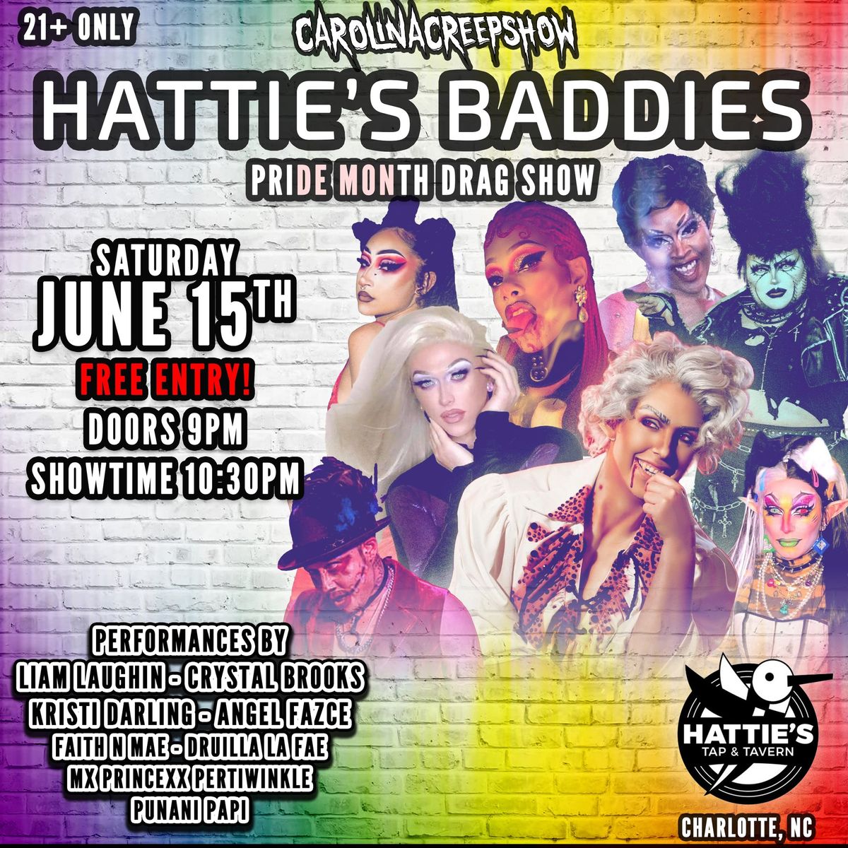 Hattie's Baddies [Pride Month Drag Show - NO COVER]