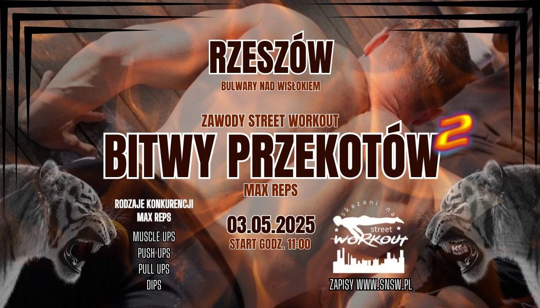 Bitwy PrzeKot\u00f3w - Zawody Street Workout MAX REPS vol. 2