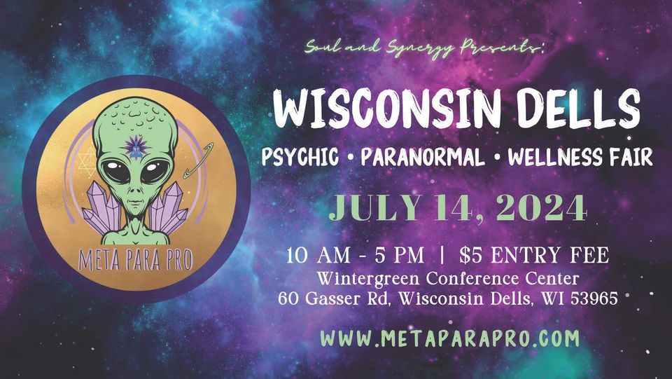 Wisconsin Dells Psychic Paranormal Wellness Fair