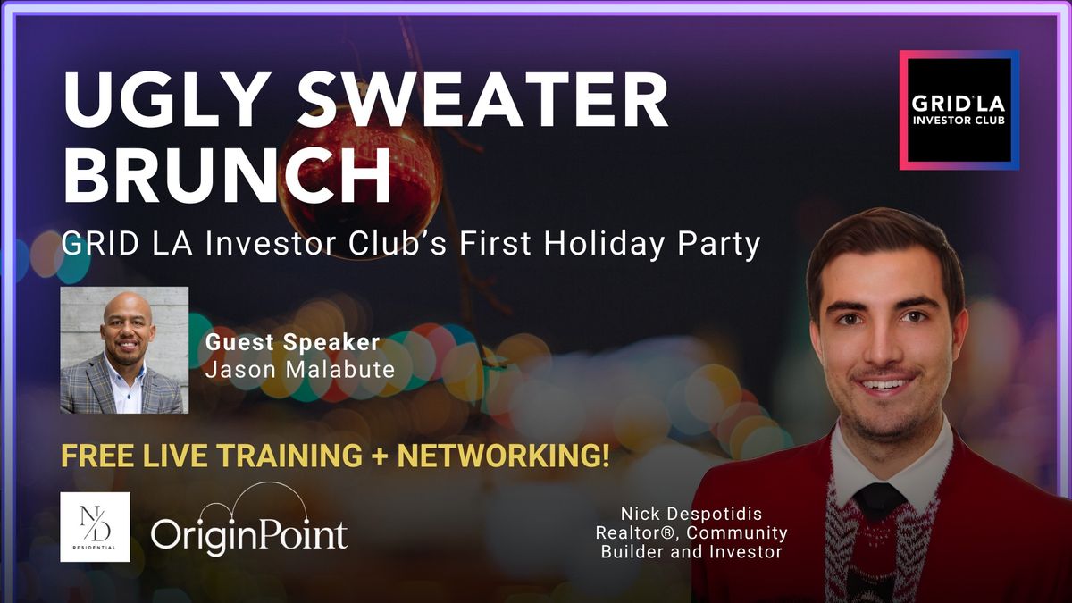 Ugly Sweater Brunch: GRID LA Investor Club\u2019s First Holiday Party!