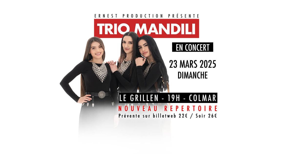 -TRIO MANDILI-EN CONCERT-COLMAR-LE GRILLEN