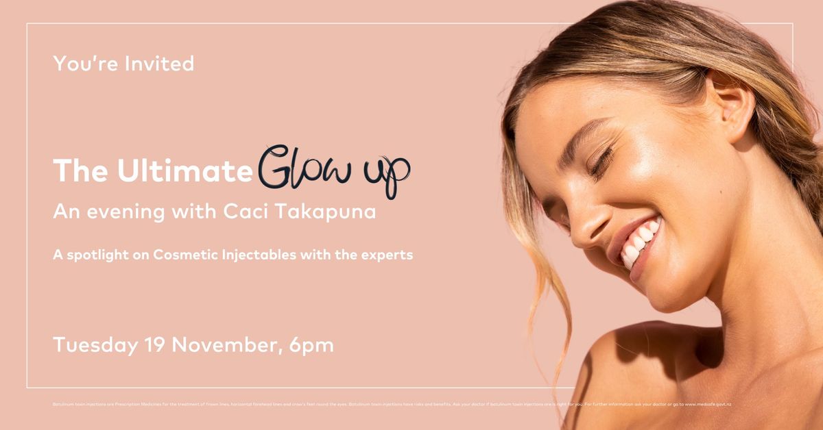 The Ultimate Glow Up: An Evening with Caci Takapuna