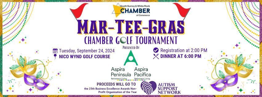 Mar-Tee-Gras Chamber Golf Tournament 