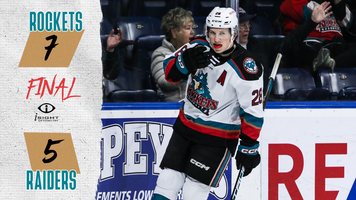 Kelowna Rockets at Prince Albert Raiders at Art Hauser Centre