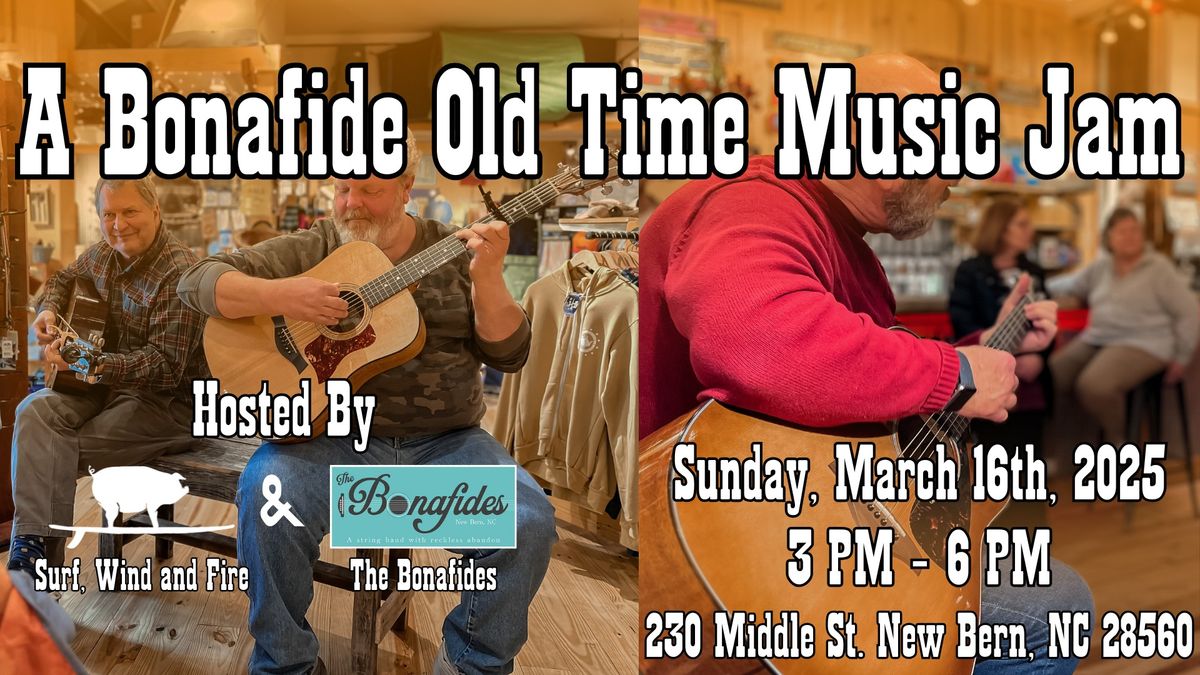 A Bonafide Old Time Music Jam