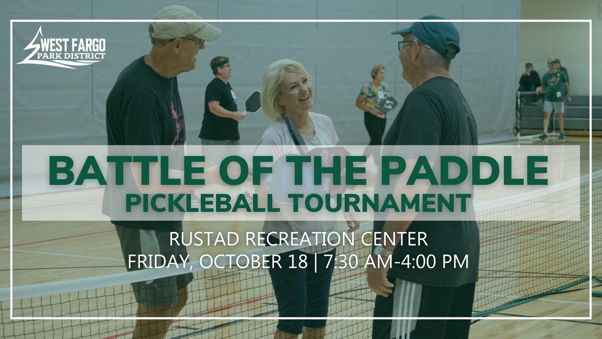 Battle of the Paddle Pickleball Tournament