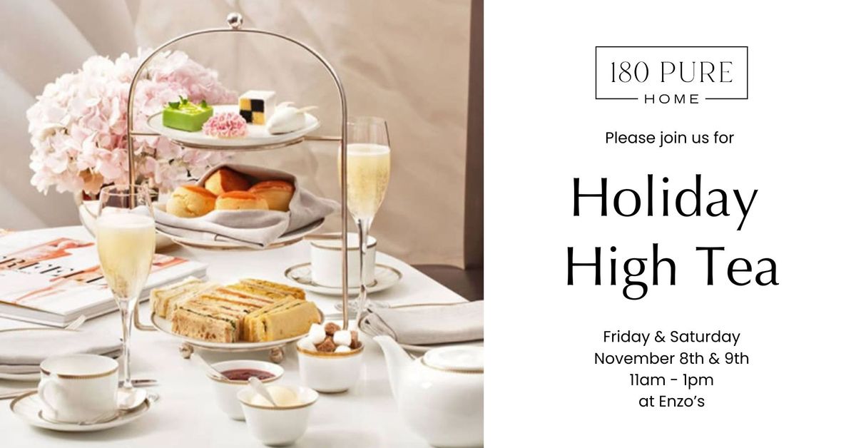 Holiday High Tea & Shopping Experience