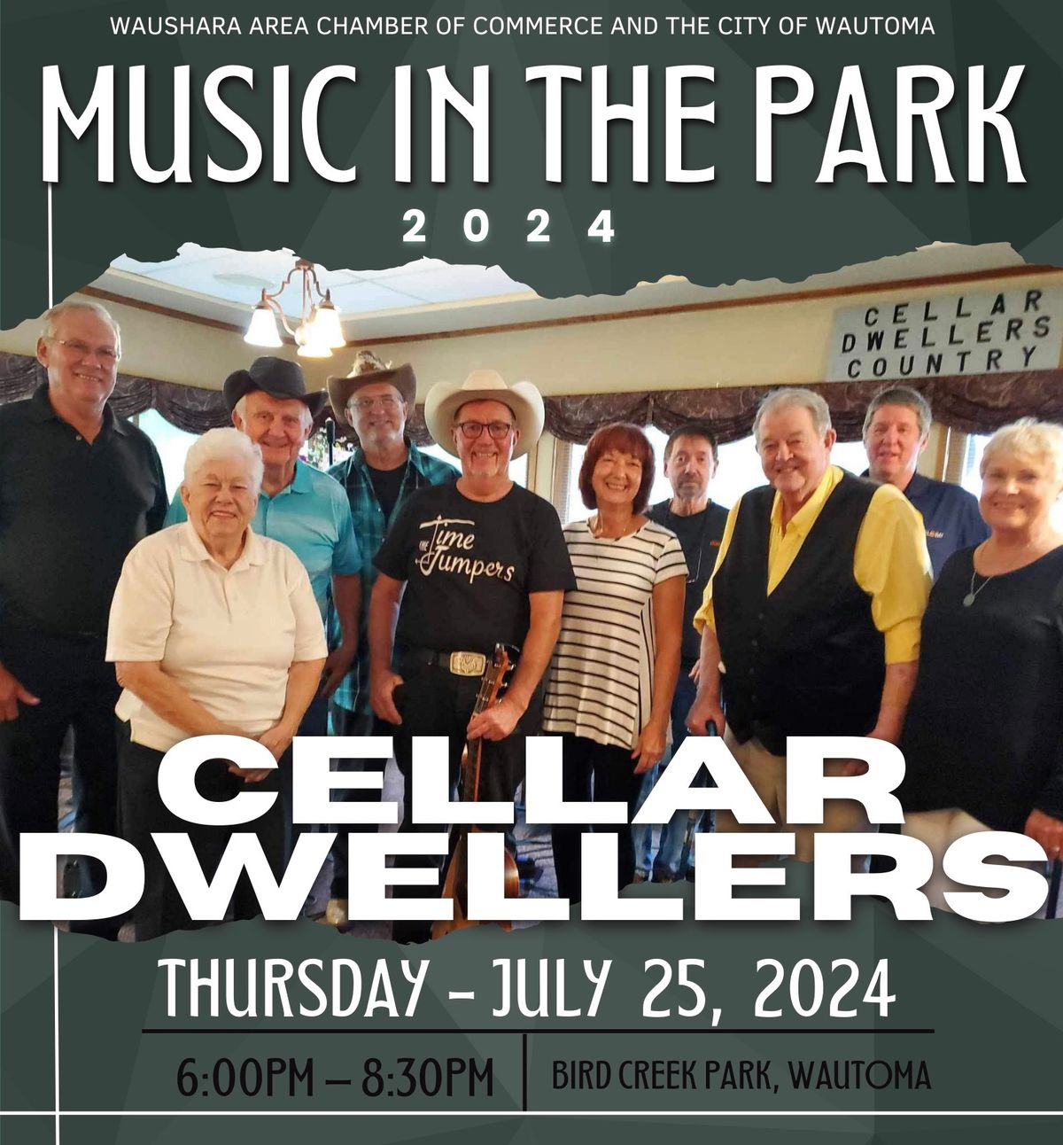 Music in the Park - Cellar Dwellers