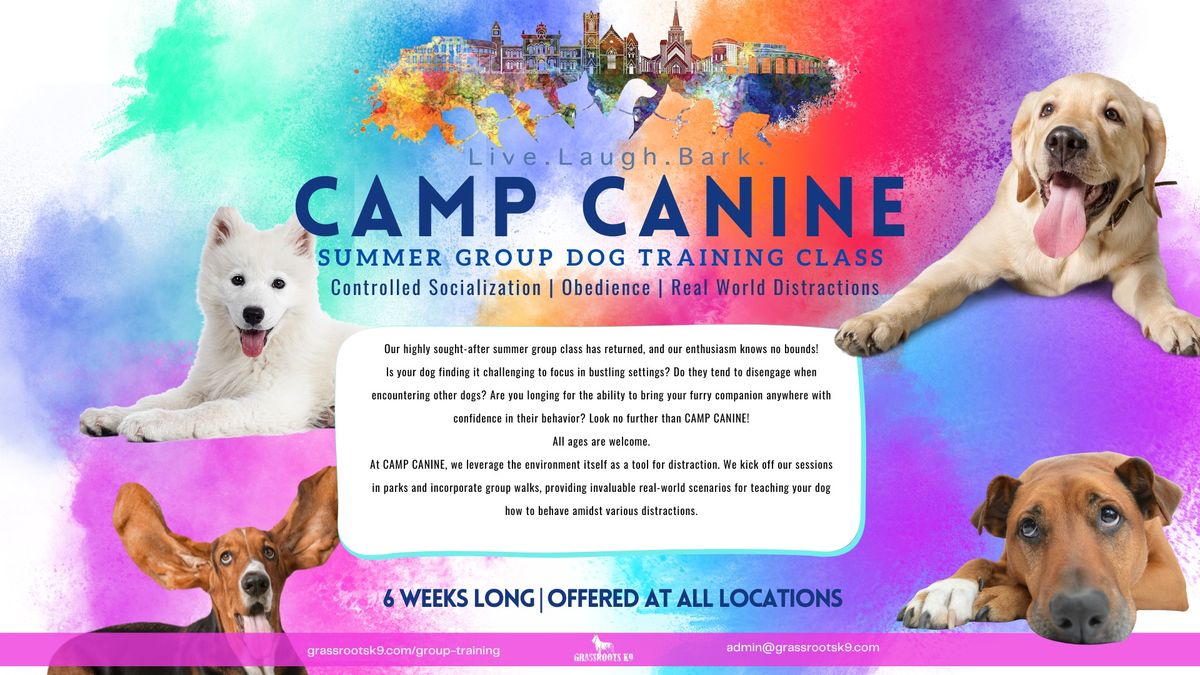 Camp Canine 2024 Orangeville
