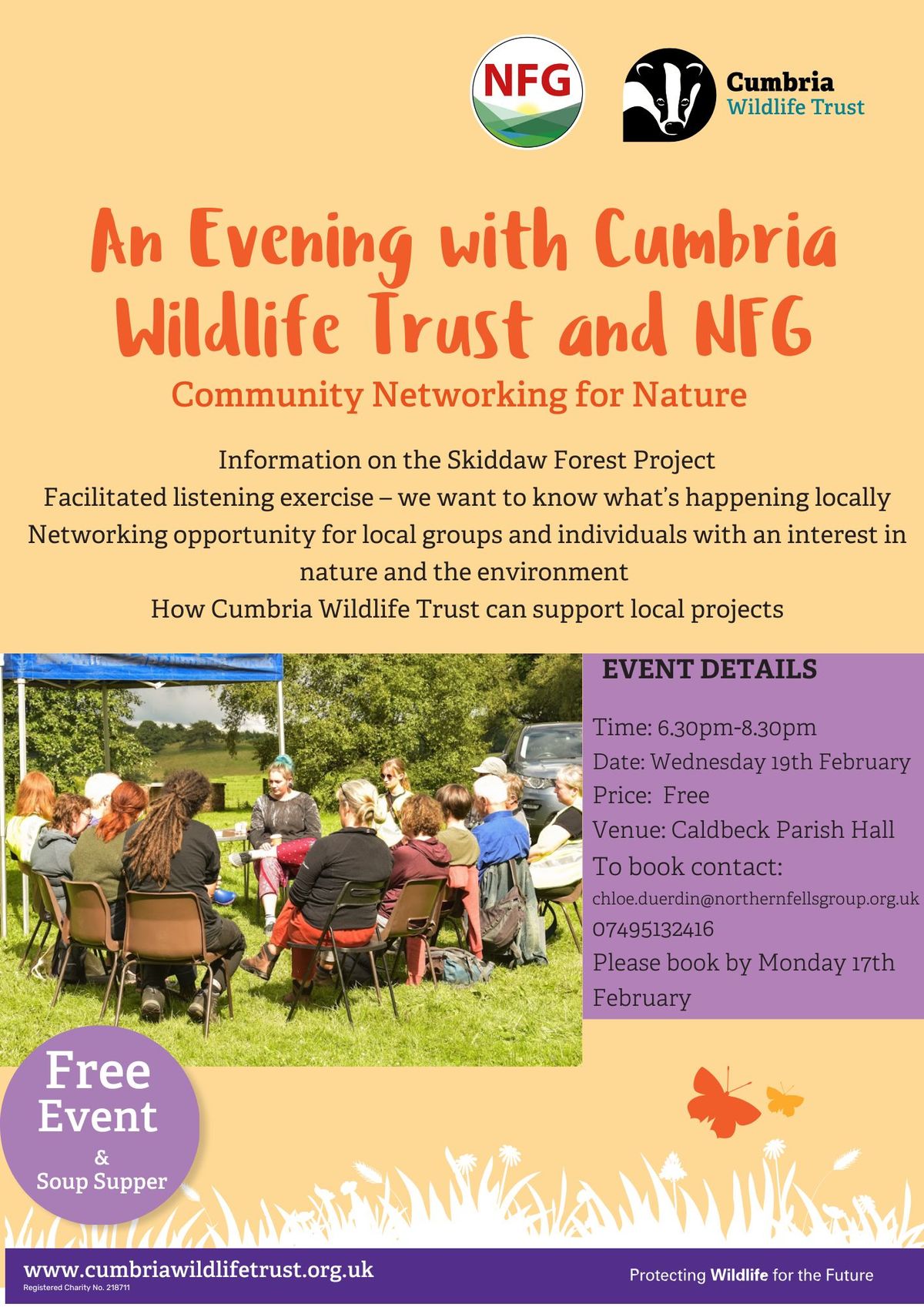 An evening with Cumbria Wildlife Trust & Northern Fells Group