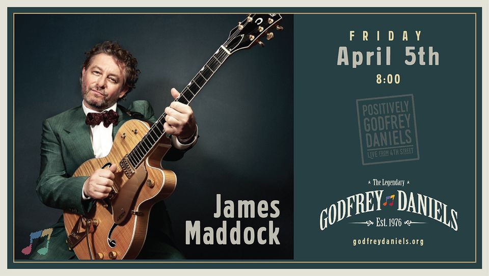 James Maddock \u2013 Acclaimed Singer-Songwriter of Folk and Americana, with our guest Anana Kaye