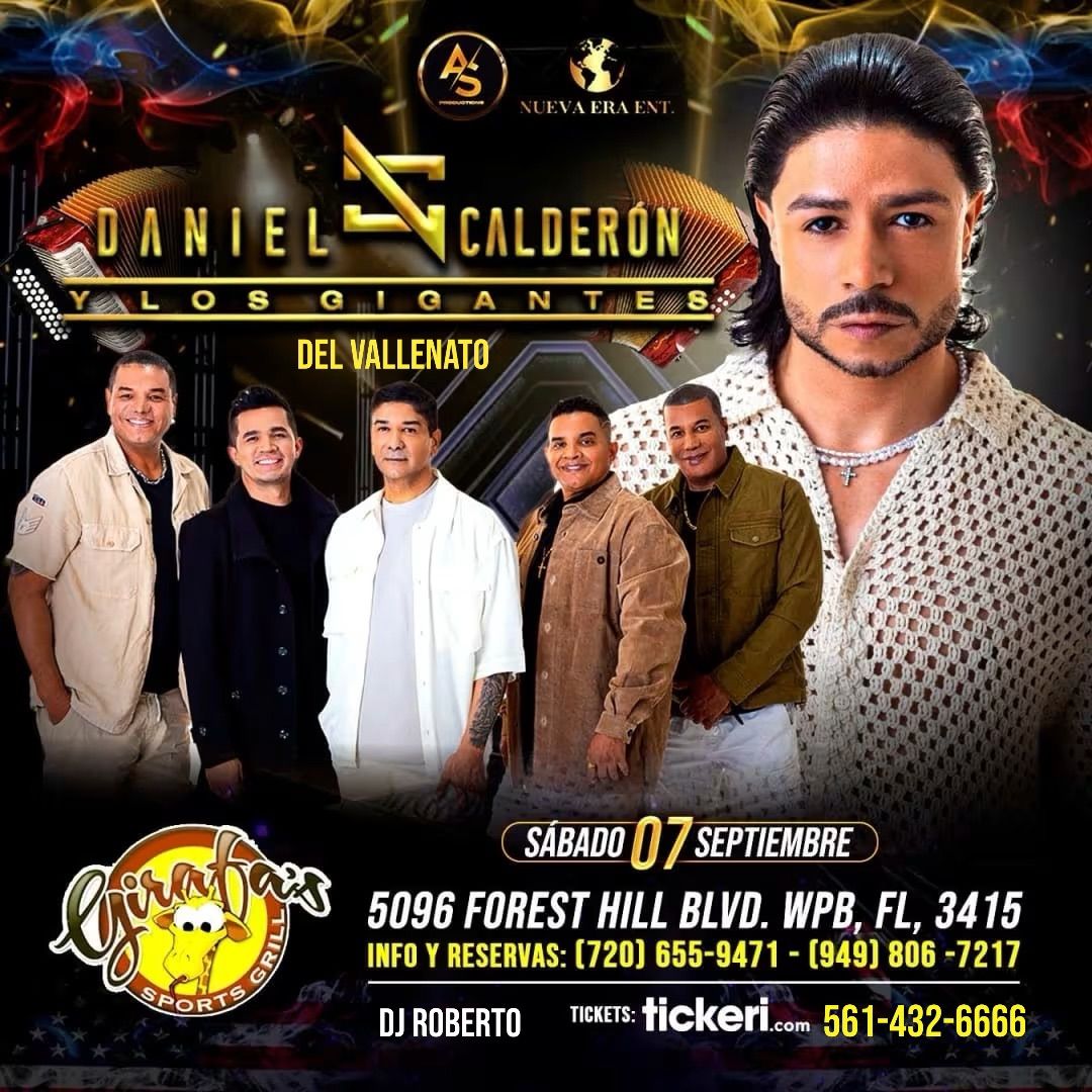 Los GIGANTES del VALLENATO en WEST PALM BEACH 