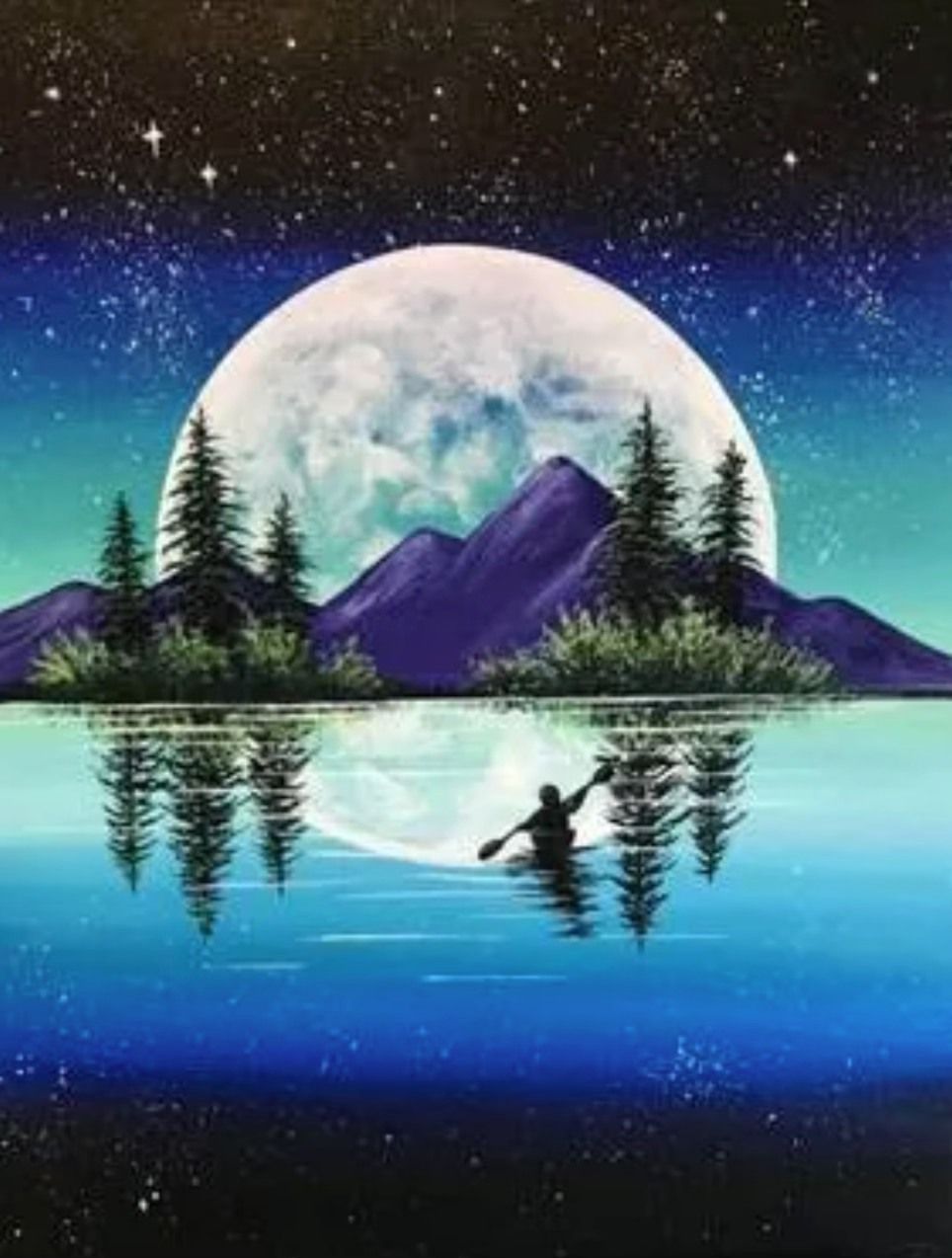 Paint Nite Event- "Moonshine Mountains" 