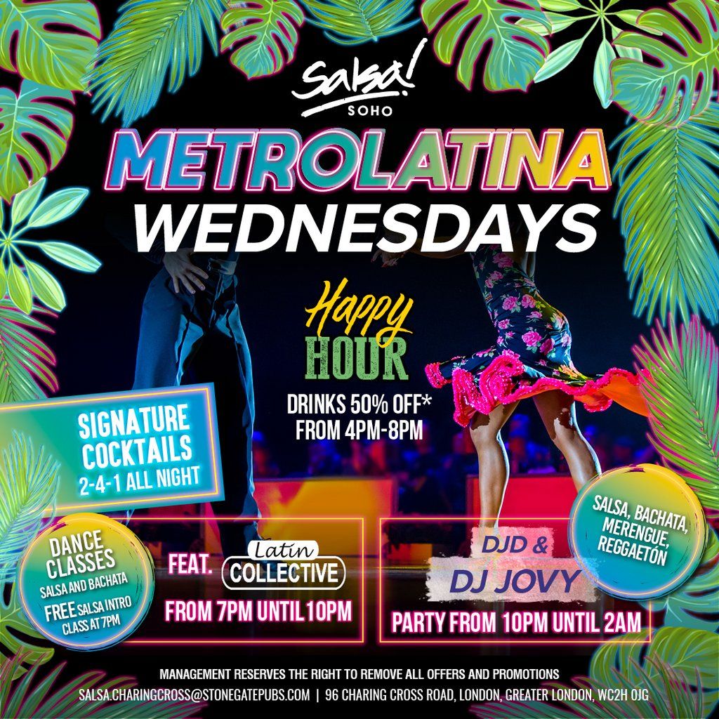 Wednesday FREE Entry B4 9pm. Free Dance class 7pm 241 cocktails