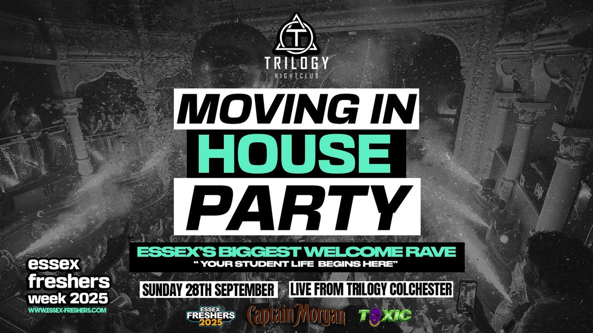 Welcome To Essex | The Freshers Moving In House Party 2025 - Essex's BIGGEST Welcome Rave - Essex Freshers Week 2025
