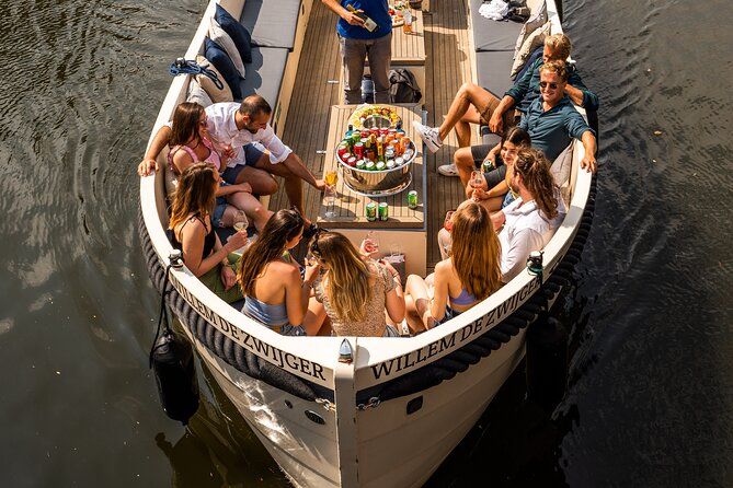 Amsterdam: Booze Boat w\/Unlimited Drinks