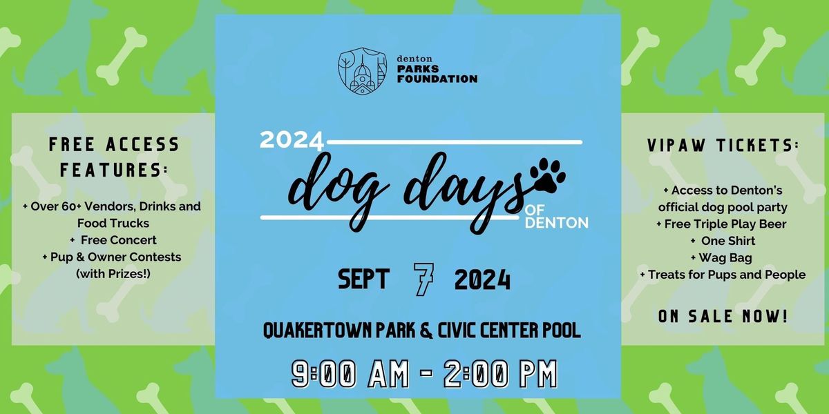  Denton Dog Days 2024