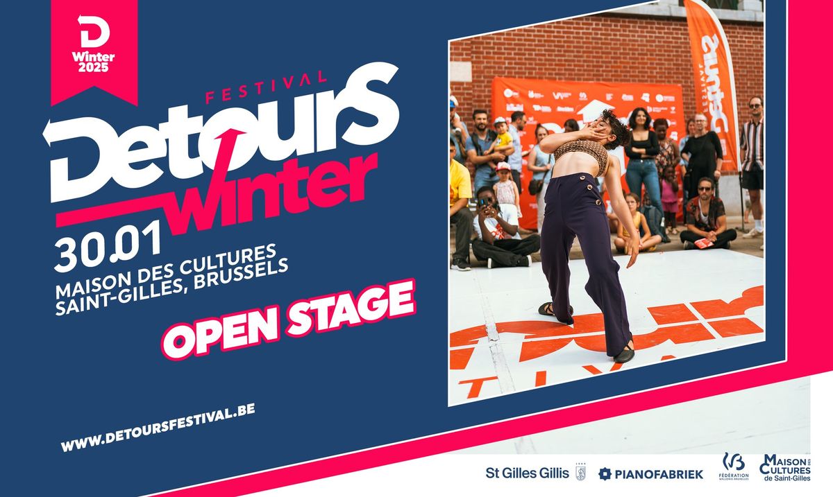 DETOURS WINTER - open stage - 30\/01\/2025