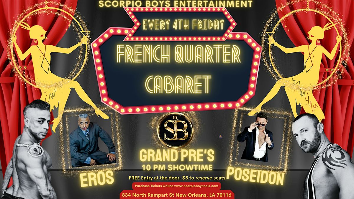 French Quarter Cabaret November 22nd - A Variety Burlesque Experience