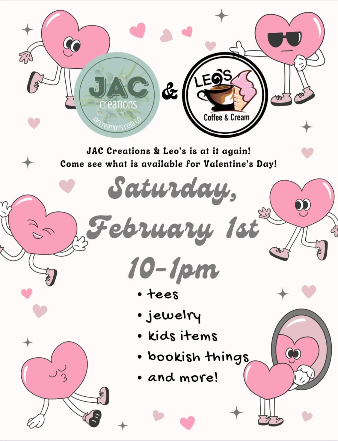 Sip & Shop Valentine\u2019s edition 