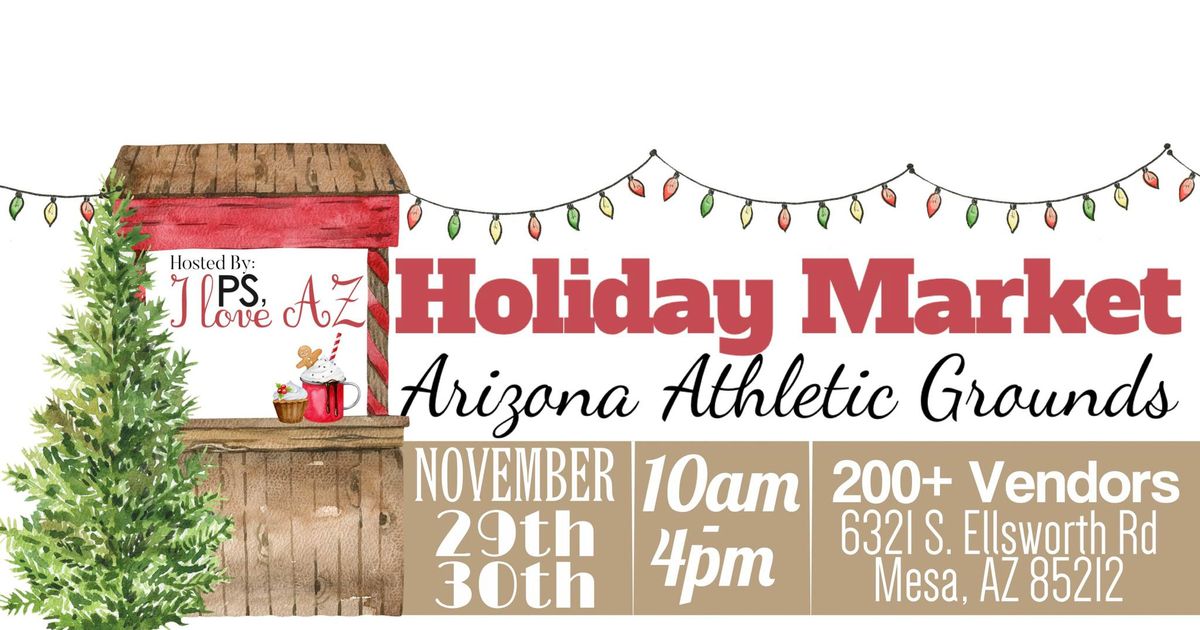 Holiday Market at The Grounds 11\/29\ud83c\udf85\ud83c\udffb