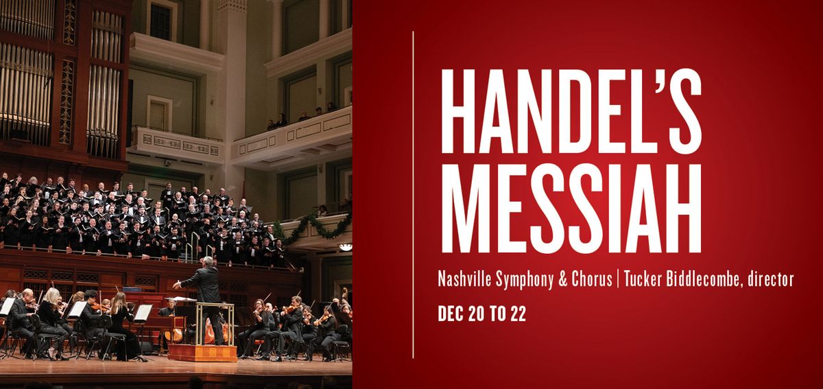Parking Handel\u2019s Messiah with the Nashville Symphony Chorus