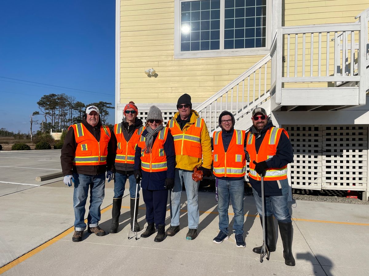 Dare Dems Trash Cleanup with NC Coastal Federation Jan. 20