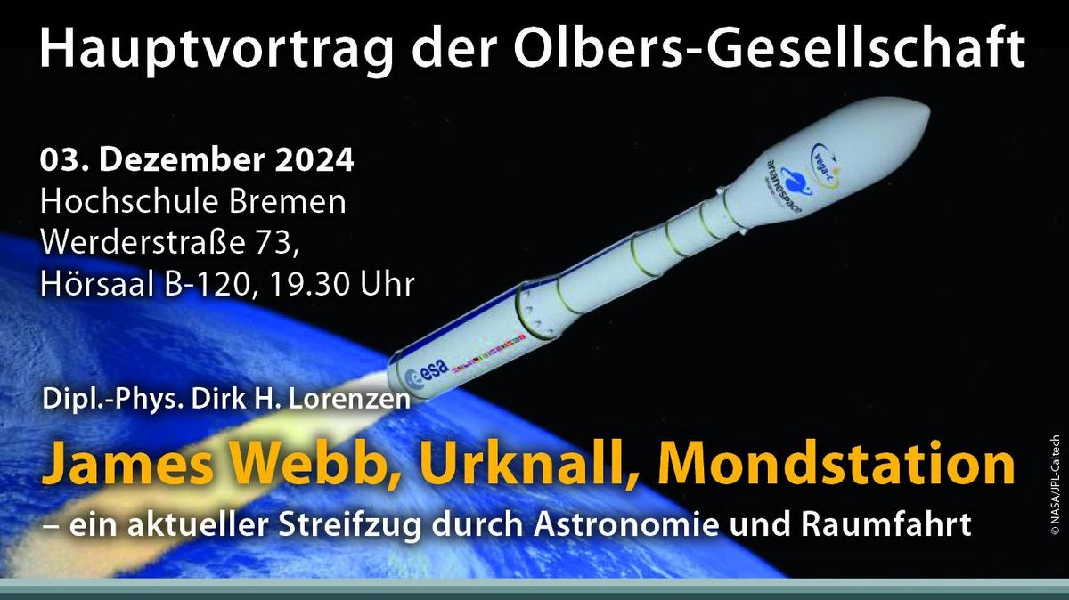 James Webb, Urknall, Mondstation \u2013 ein aktueller Streifzug durch Astronomie und Raumfahrt