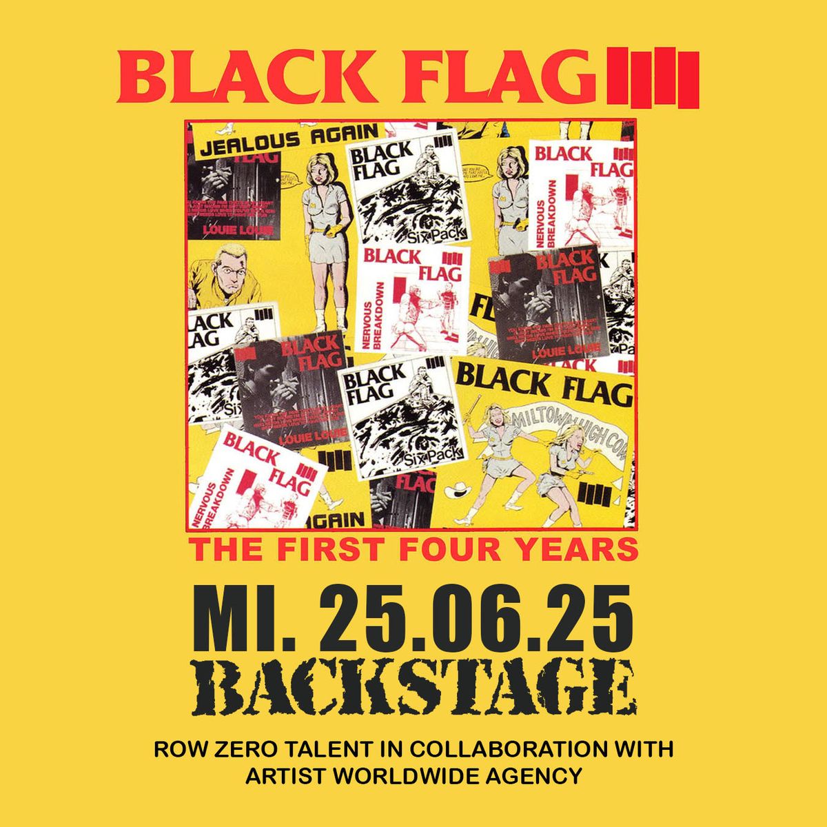 BLACK FLAG | AN EVENING WITH BLACK FLAG | BACKSTAGE M\u00dcNCHEN 2025